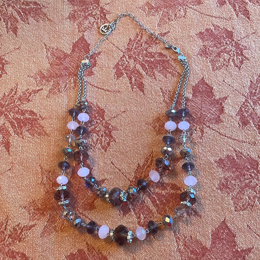 Trifari Double Strand Necklace